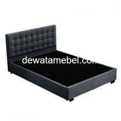 Bed Frame Size 100 - DIVAN NA 001  / Black / White